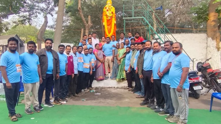 శ్రీ స్వామి వివేకానందగారి 163 వ జయంతి సందర్భంగా పచ్చిమ నియోజకవర్గం ,