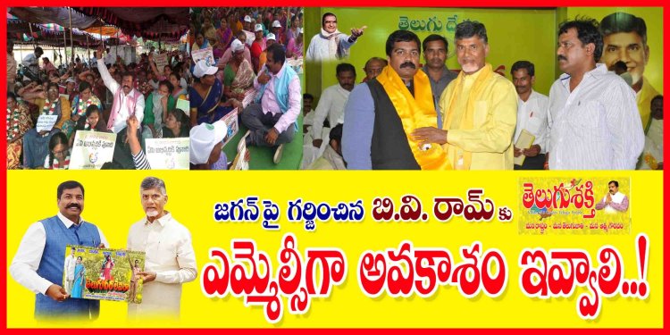 ఎమ్మెల్సీ లేదా ఇతర ప్రాధాన్యత కలిగిన పోస్టు ఇవ్వాలని చంద్రబాబుకు విజ్ఞప్తి   ఎప్పుడూ కూడా టీడీపి అని చెప్పుకోలేదు   అయినప్పటికీ చంద్రబాబు నాయుడు ఆకాంక్షలకు అనుగుణంగా పని చేశా