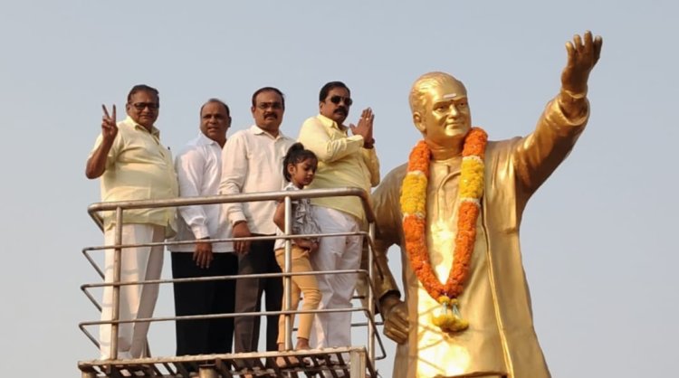 తెలుగువారి ఆత్మగౌరవం నిలబెట్టడానికి పుట్టింది తెలుగు దేశం పార్టీ   తెలుగు శక్తి అధ్యక్షుడు బి.వి.రామ్