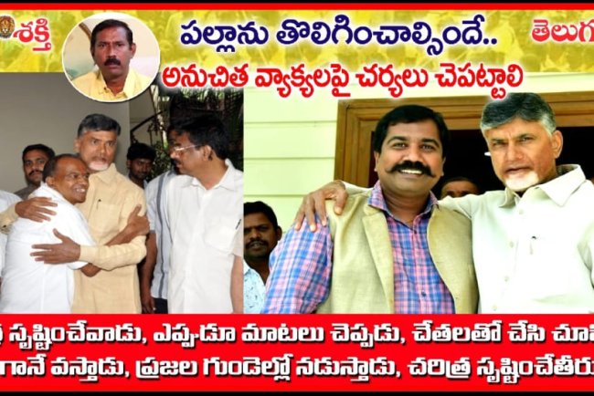 పల్లా శ్రీనివాసరావు ను రాష్ట్ర టిడిపి అధ్యక్ష పదవి నుంచి తొలగించాలి