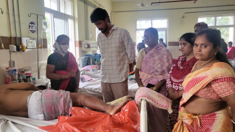 విశాఖ దక్షిణ నియోజకవర్గం టిడిపి నాయకుడు బత్తిన నవీన్..