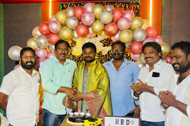 ఘనంగా 22వ వార్డు జన సైనికుడు శివ పుట్టినరోజు వేడుకలు